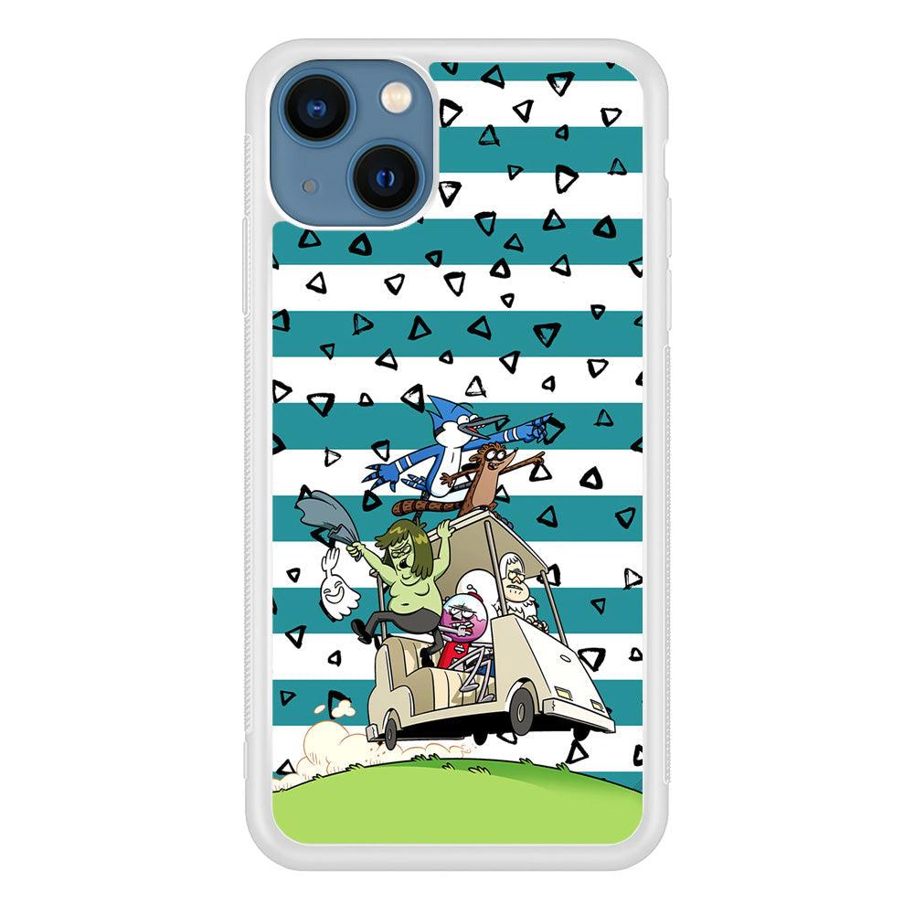 Regular Show Keep It Moving iPhone 14 Plus Case-Oxvistore