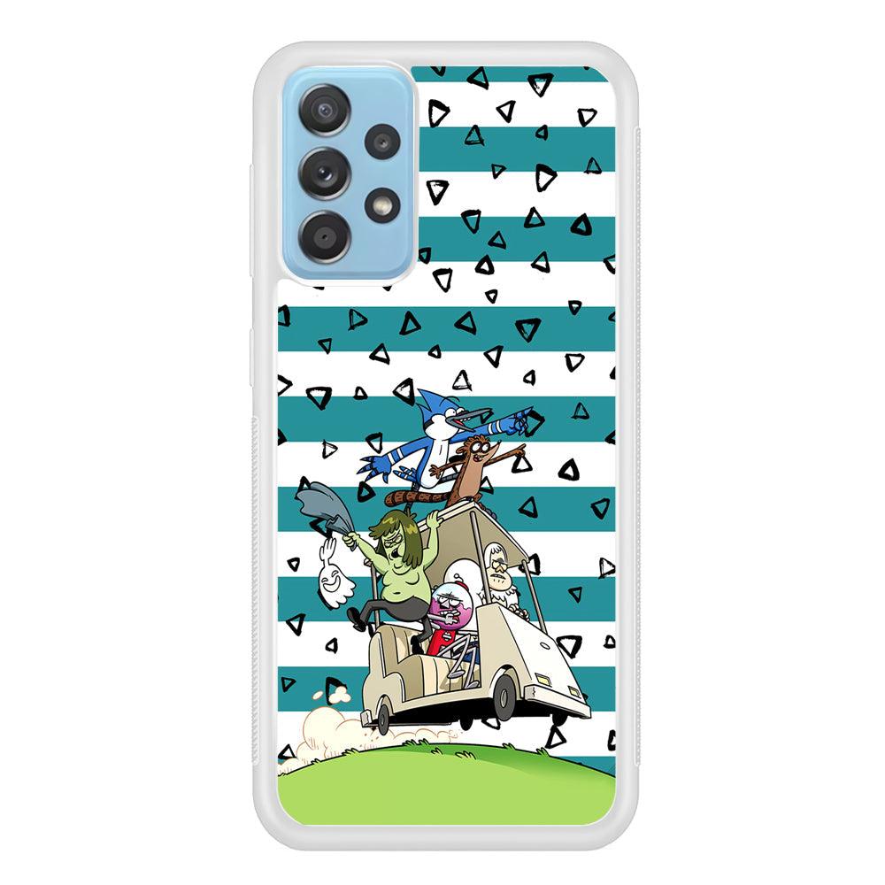 Regular Show Keep It Moving Samsung Galaxy A72 Case-Oxvistore