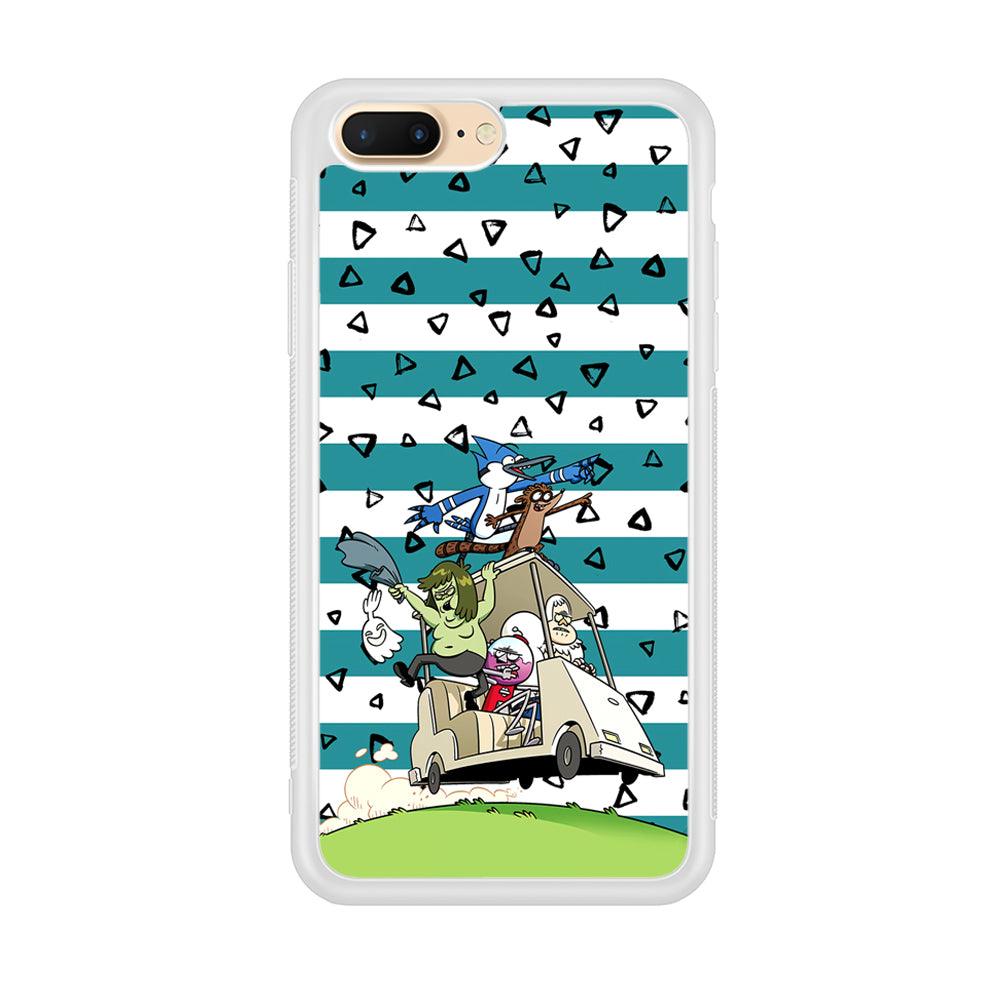 Regular Show Keep It Moving iPhone 8 Plus Case-Oxvistore