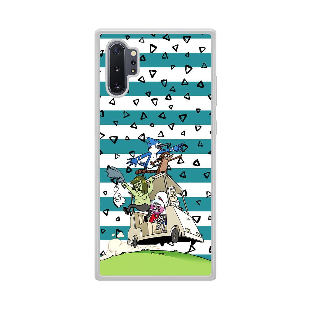 Regular Show Keep It Moving Samsung Galaxy Note 10 Plus Case-Oxvistore