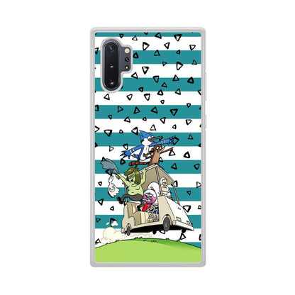 Regular Show Keep It Moving Samsung Galaxy Note 10 Plus Case-Oxvistore