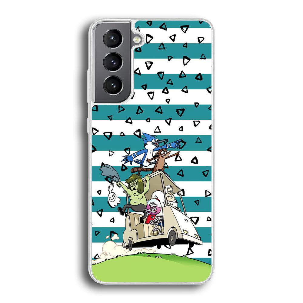 Regular Show Keep It Moving Samsung Galaxy S21 Case-Oxvistore