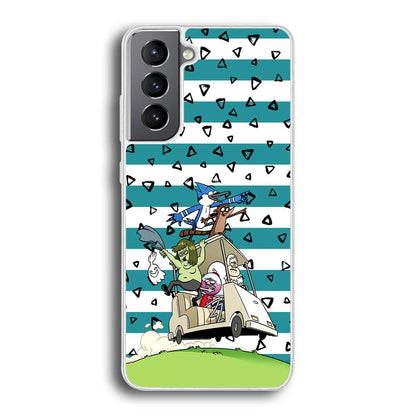 Regular Show Keep It Moving Samsung Galaxy S21 Case-Oxvistore