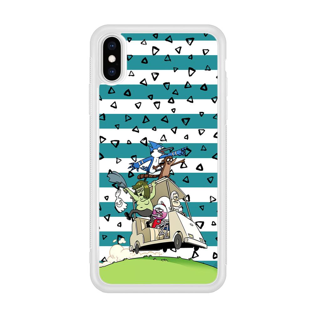 Regular Show Keep It Moving iPhone Xs Max Case-Oxvistore