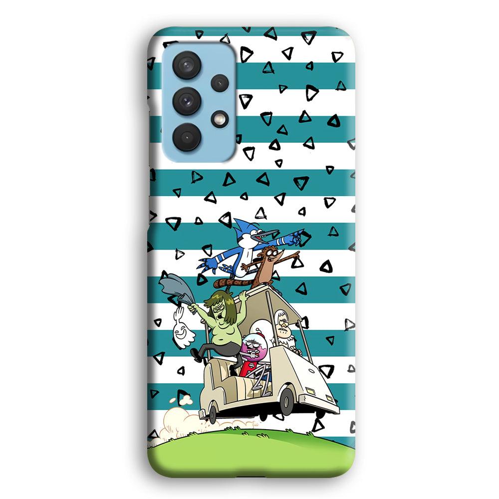 Regular Show Keep It Moving Samsung Galaxy A32 Case-Oxvistore