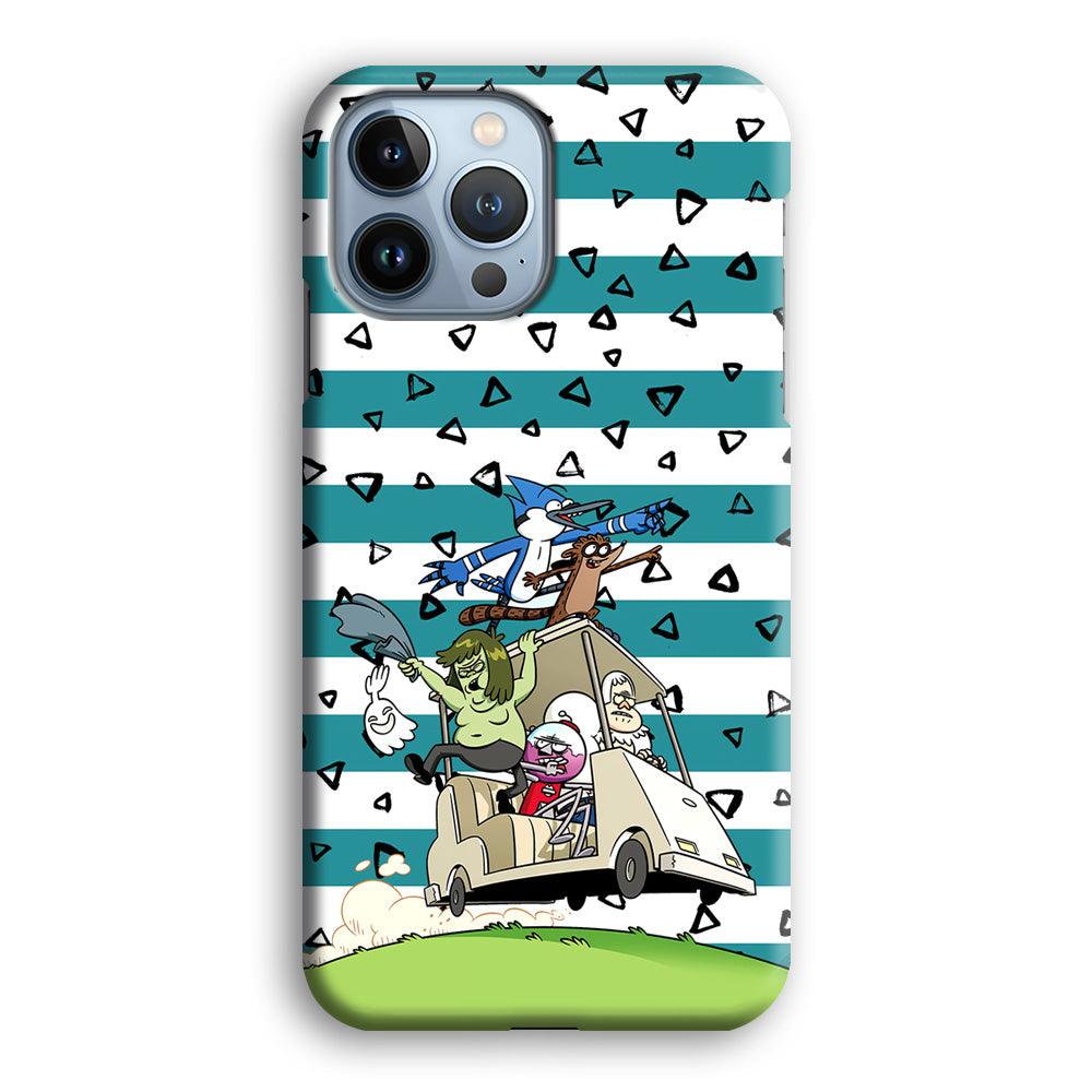 Regular Show Keep It Moving iPhone 15 Pro Case-Oxvistore