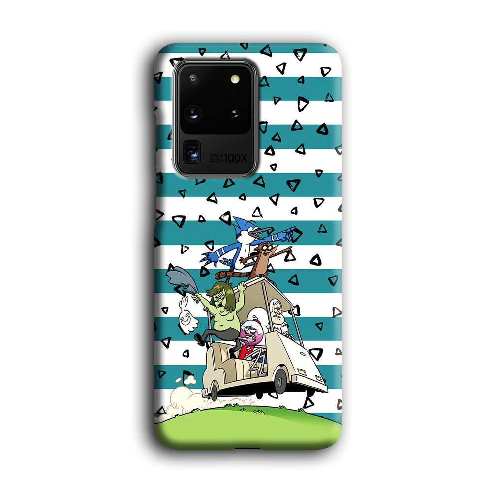 Regular Show Keep It Moving Samsung Galaxy S20 Ultra Case-Oxvistore