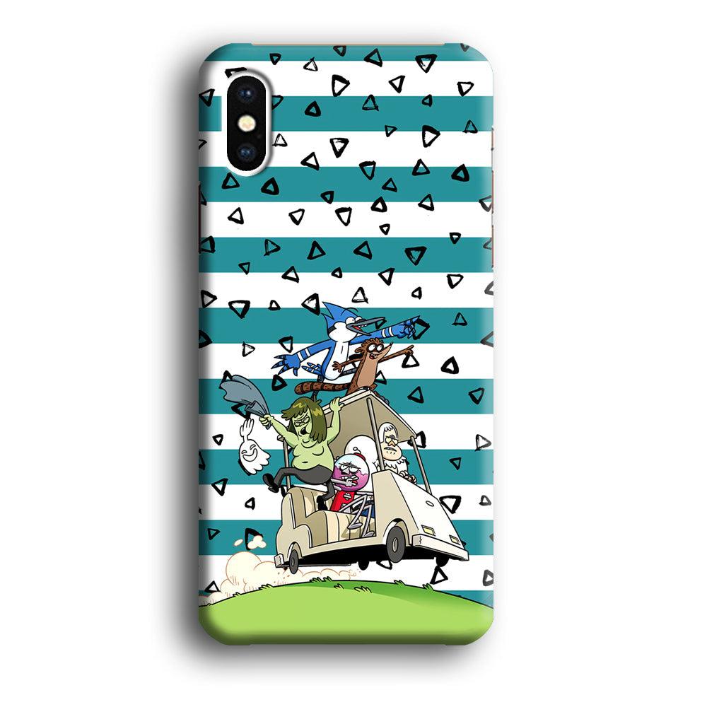 Regular Show Keep It Moving iPhone Xs Max Case-Oxvistore