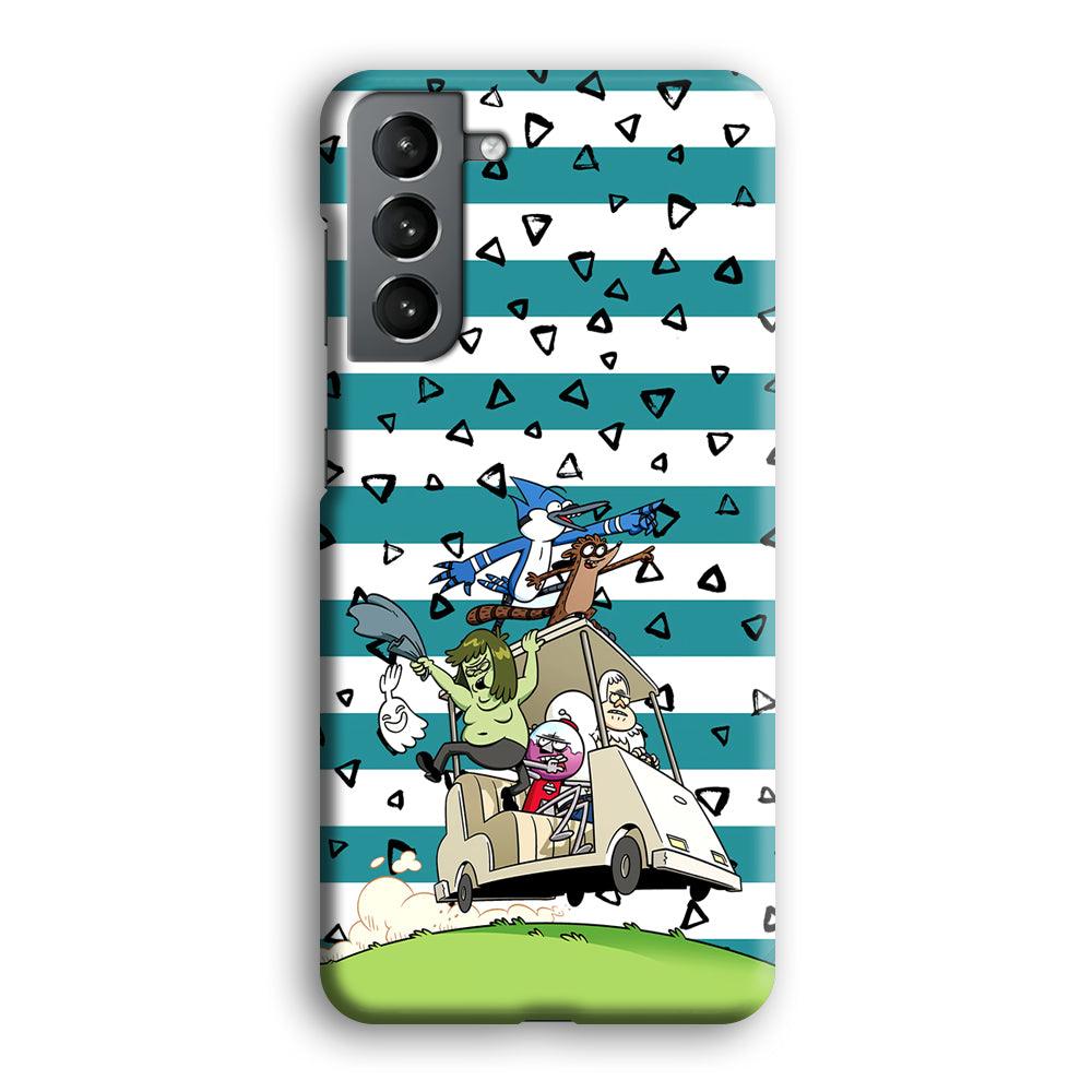 Regular Show Keep It Moving Samsung Galaxy S21 Case-Oxvistore