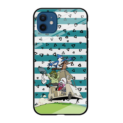 Regular Show Keep It Moving iPhone 12 Case-Oxvistore