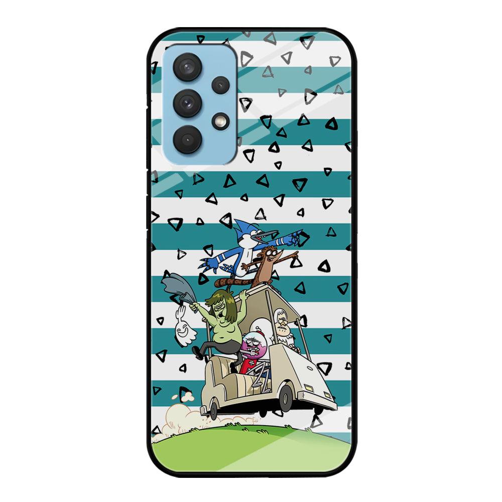 Regular Show Keep It Moving Samsung Galaxy A32 Case-Oxvistore