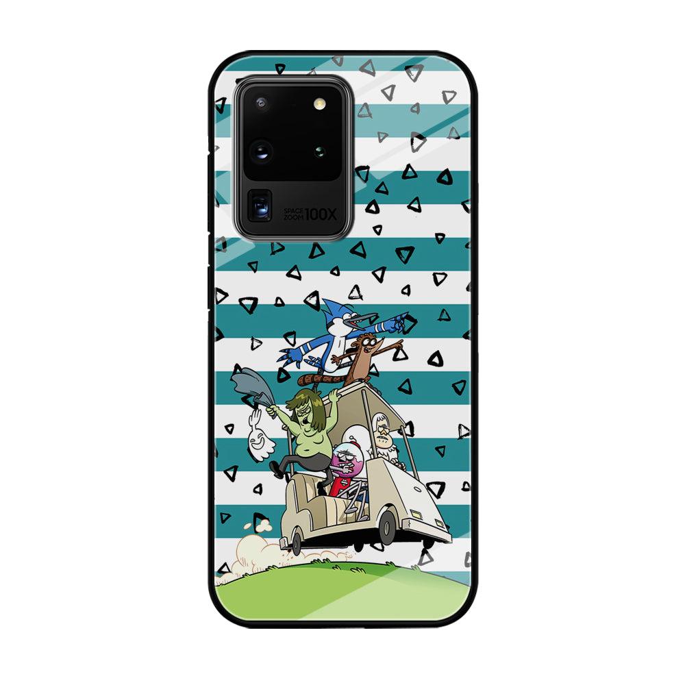 Regular Show Keep It Moving Samsung Galaxy S20 Ultra Case-Oxvistore