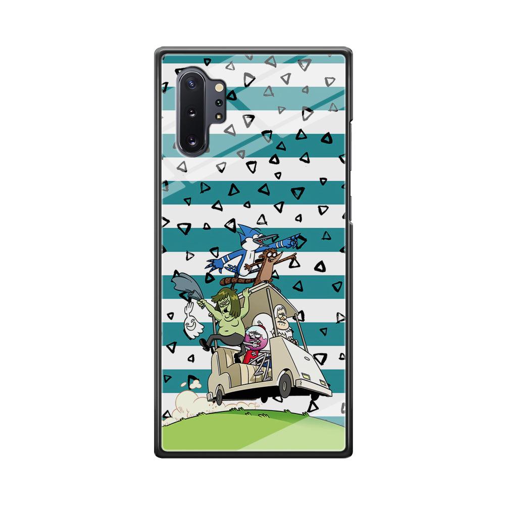 Regular Show Keep It Moving Samsung Galaxy Note 10 Plus Case-Oxvistore