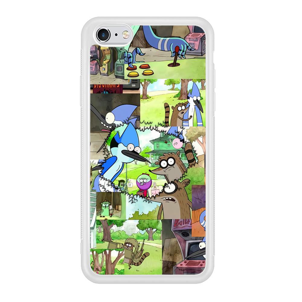 Regular Show Peek into The Past iPhone 6 | 6s Case-Oxvistore