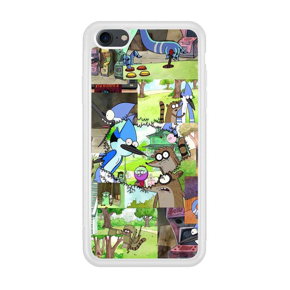 Regular Show Peek into The Past iPhone 8 Case-Oxvistore