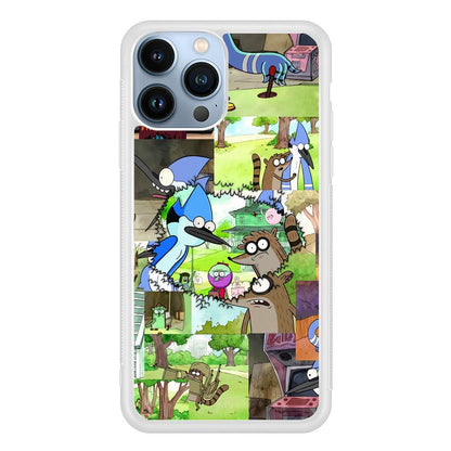 Regular Show Peek into The Past iPhone 15 Pro Max Case-Oxvistore