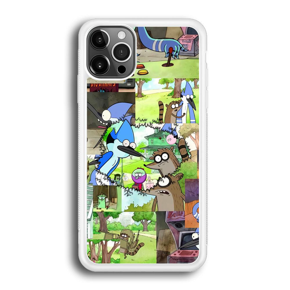 Regular Show Peek into The Past iPhone 12 Pro Case-Oxvistore