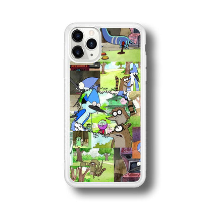 Regular Show Peek into The Past iPhone 11 Pro Max Case-Oxvistore