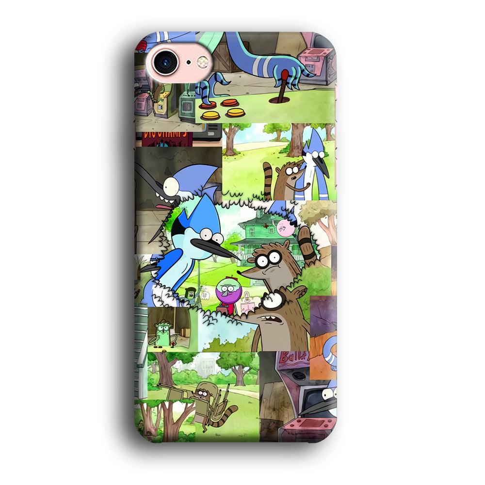 Regular Show Peek into The Past iPhone 8 Case-Oxvistore