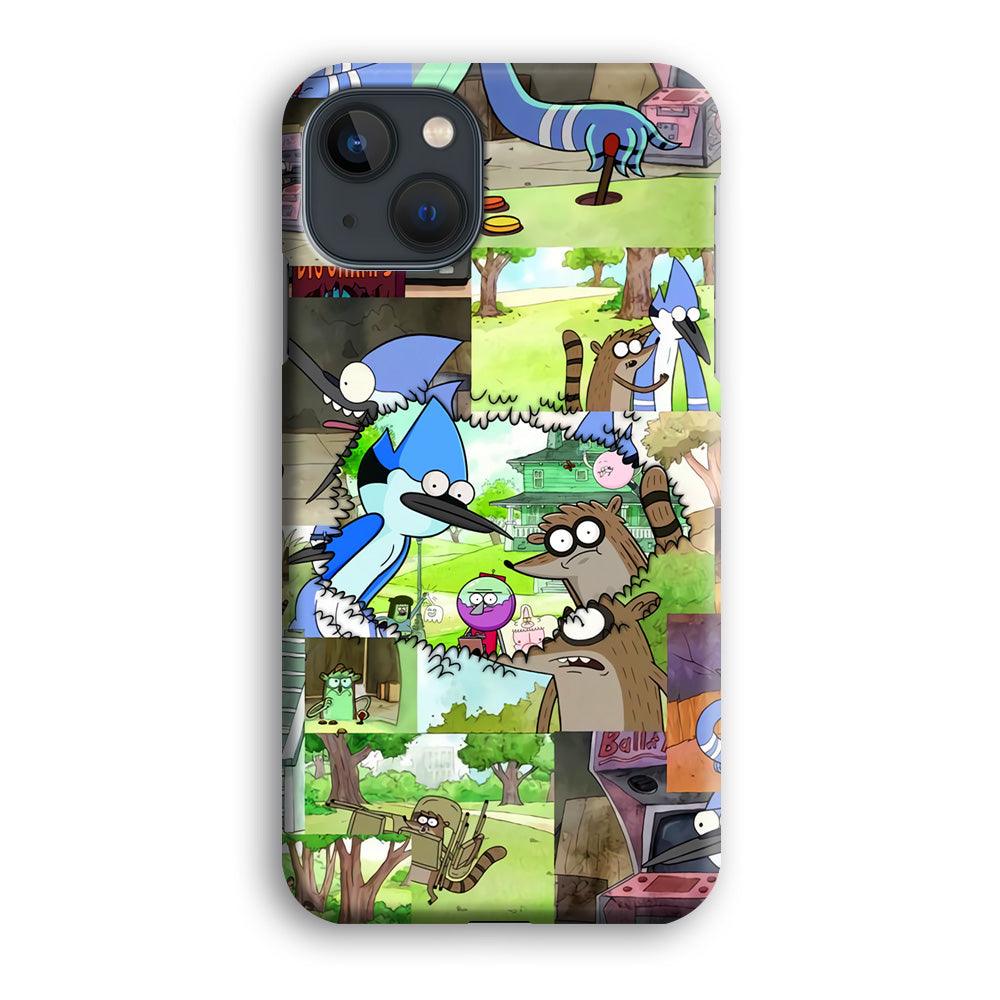 Regular Show Peek into The Past iPhone 14 Case-Oxvistore