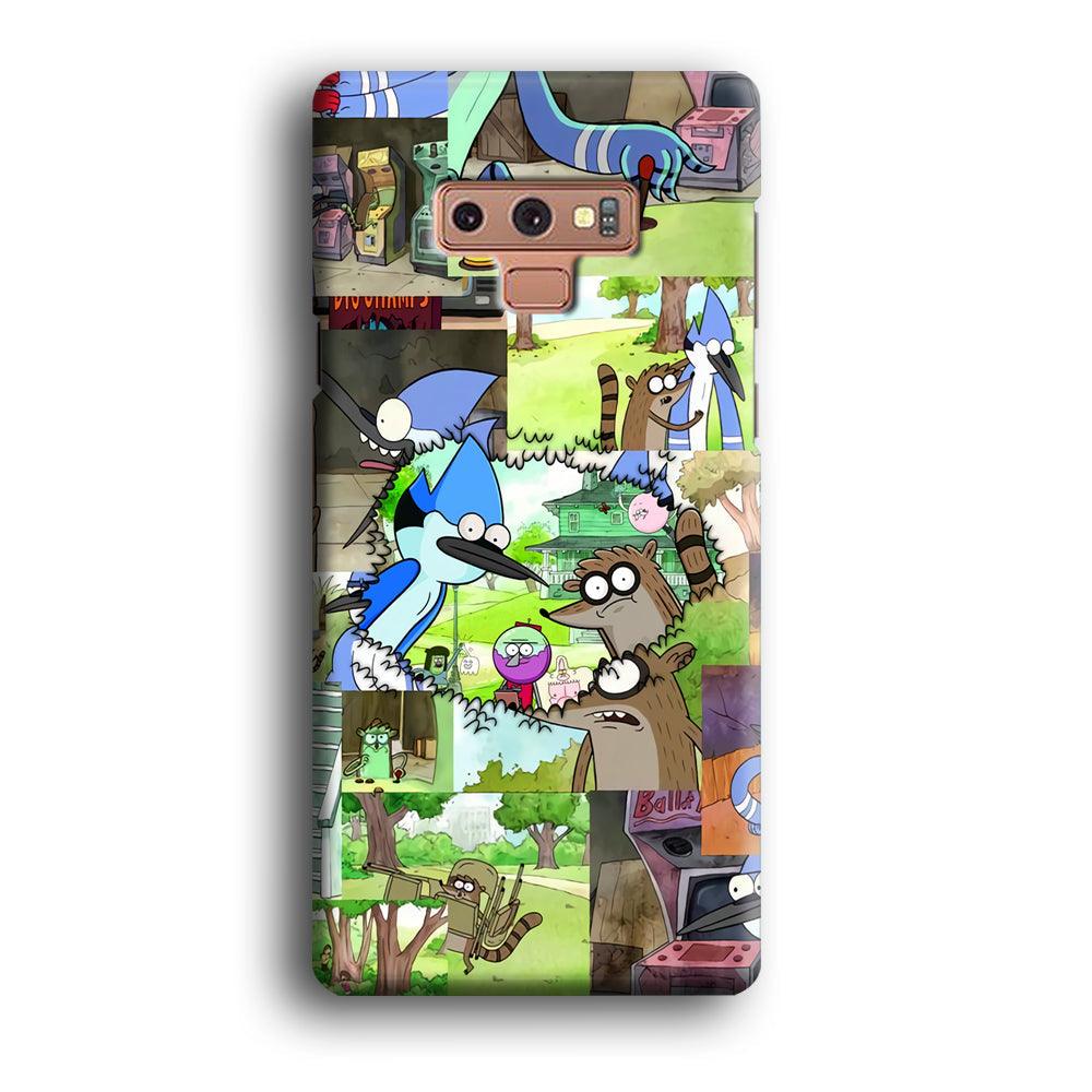 Regular Show Peek into The Past Samsung Galaxy Note 9 Case-Oxvistore