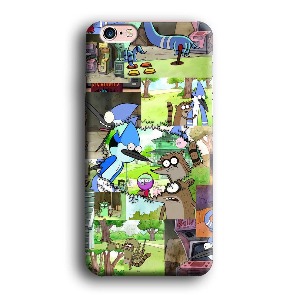 Regular Show Peek into The Past iPhone 6 | 6s Case-Oxvistore