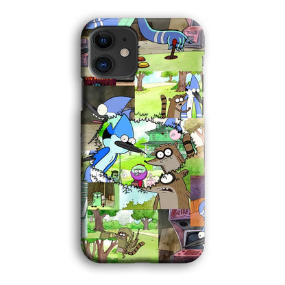 Regular Show Peek into The Past iPhone 12 Case-Oxvistore