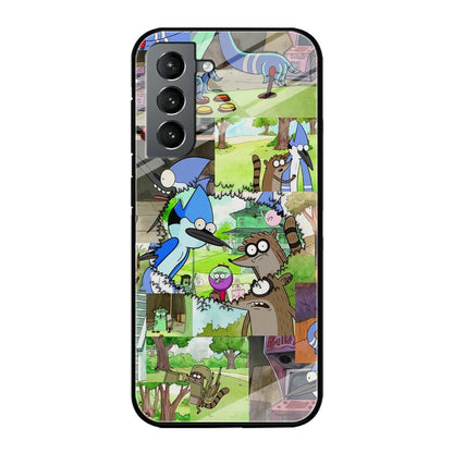 Regular Show Peek into The Past Samsung Galaxy S21 Case-Oxvistore