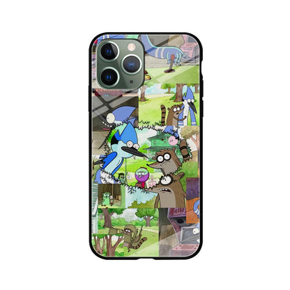 Regular Show Peek into The Past iPhone 11 Pro Max Case-Oxvistore