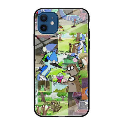 Regular Show Peek into The Past iPhone 12 Case-Oxvistore