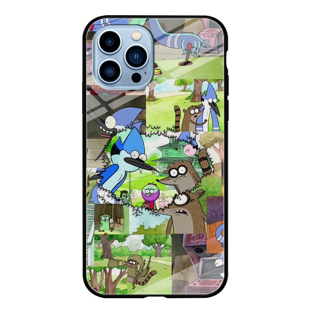 Regular Show Peek into The Past iPhone 15 Pro Max Case-Oxvistore