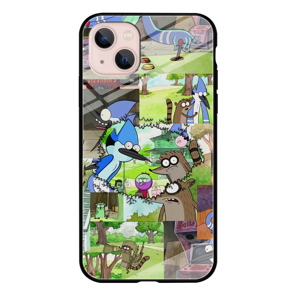 Regular Show Peek into The Past iPhone 14 Case-Oxvistore