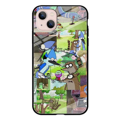 Regular Show Peek into The Past iPhone 14 Case-Oxvistore