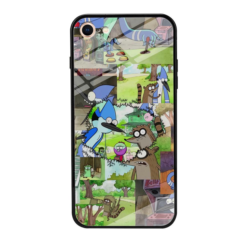 Regular Show Peek into The Past iPhone 8 Case-Oxvistore