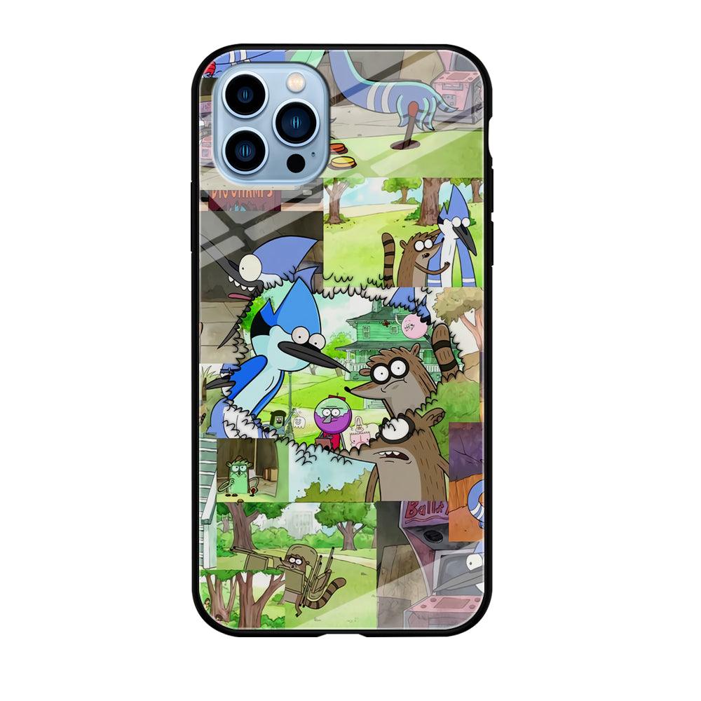 Regular Show Peek into The Past iPhone 12 Pro Case-Oxvistore