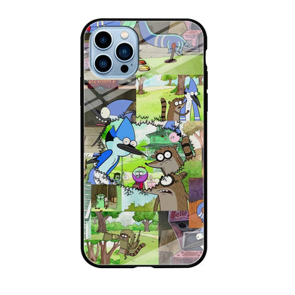 Regular Show Peek into The Past iPhone 12 Pro Case-Oxvistore