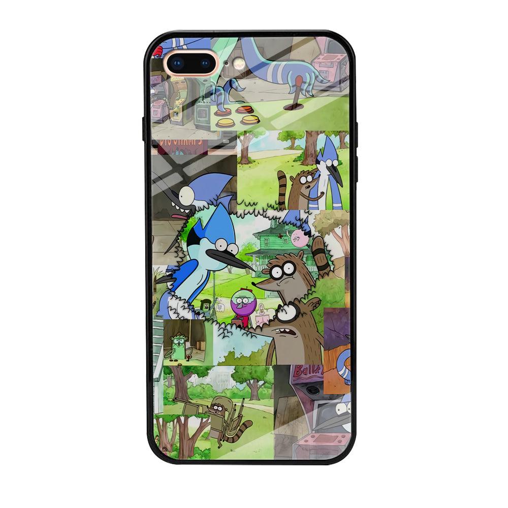 Regular Show Peek into The Past iPhone 8 Plus Case-Oxvistore