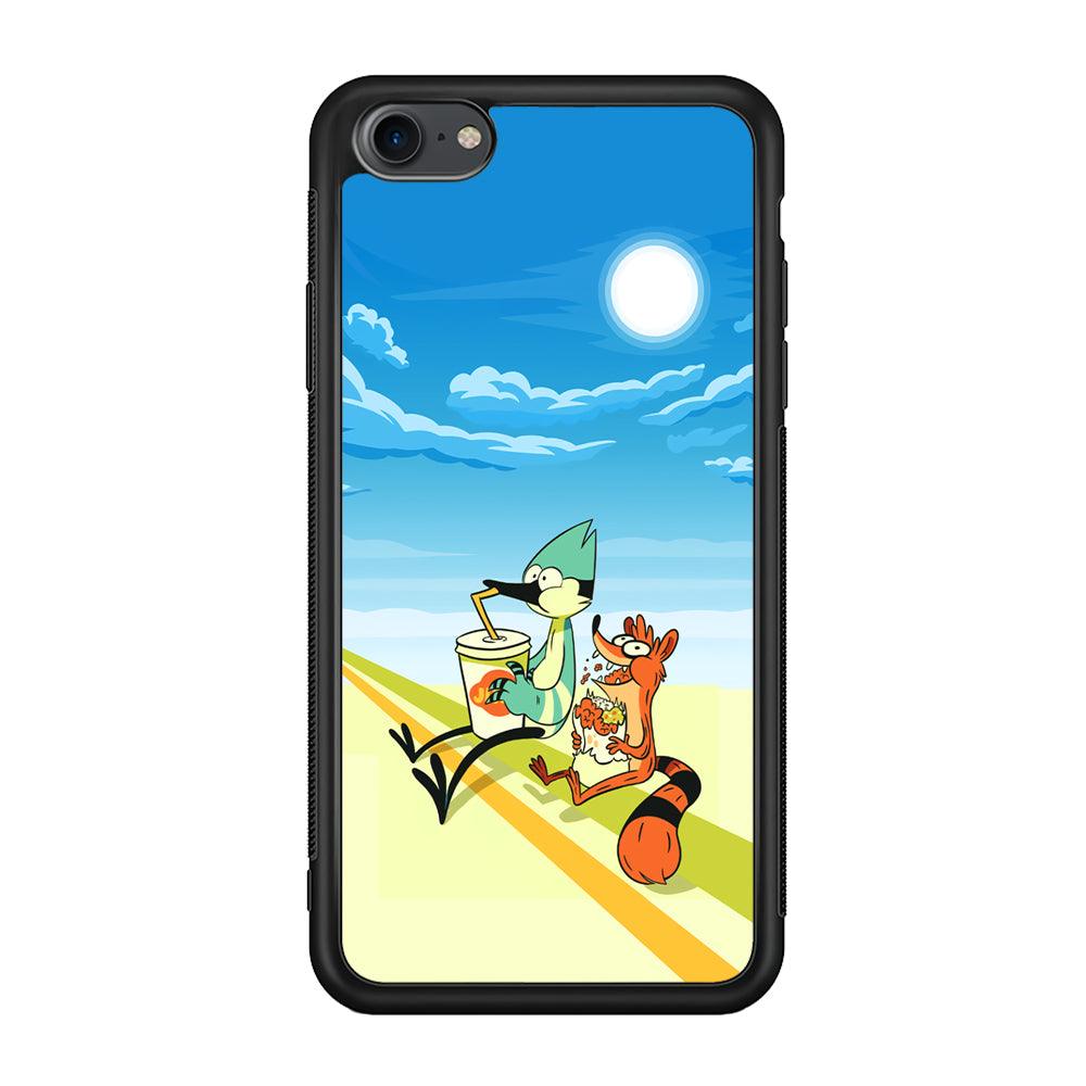 Regular Show Sunny Hot Day iPhone 8 Case-Oxvistore