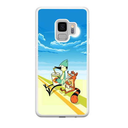 Regular Show Sunny Hot Day Samsung Galaxy S9 Case-Oxvistore