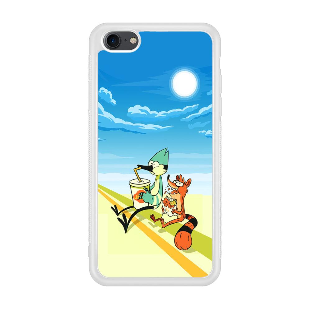 Regular Show Sunny Hot Day iPhone 8 Case-Oxvistore