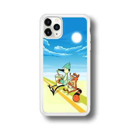 Regular Show Sunny Hot Day iPhone 11 Pro Max Case-Oxvistore