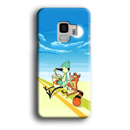 Regular Show Sunny Hot Day Samsung Galaxy S9 Case-Oxvistore