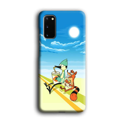 Regular Show Sunny Hot Day Samsung Galaxy S20 Case-Oxvistore