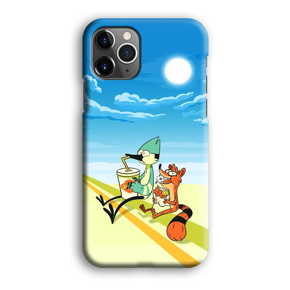 Regular Show Sunny Hot Day iPhone 12 Pro Max Case-Oxvistore