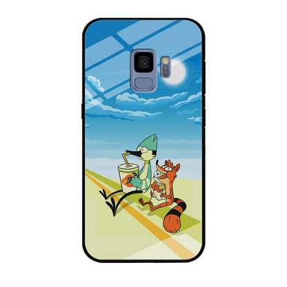 Regular Show Sunny Hot Day Samsung Galaxy S9 Case-Oxvistore