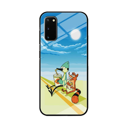 Regular Show Sunny Hot Day Samsung Galaxy S20 Case-Oxvistore