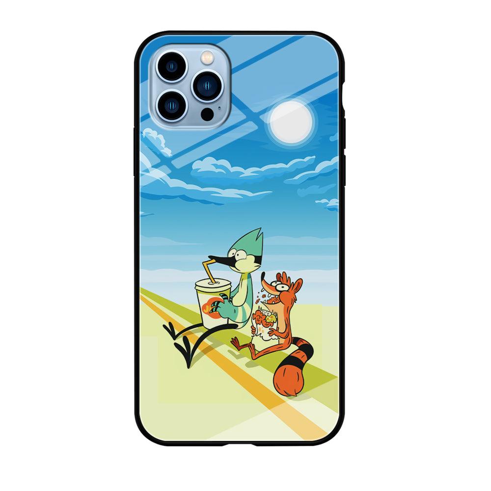 Regular Show Sunny Hot Day iPhone 12 Pro Max Case-Oxvistore