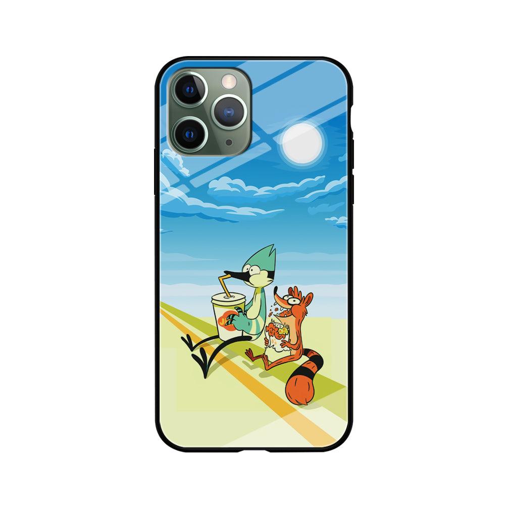 Regular Show Sunny Hot Day iPhone 11 Pro Max Case-Oxvistore