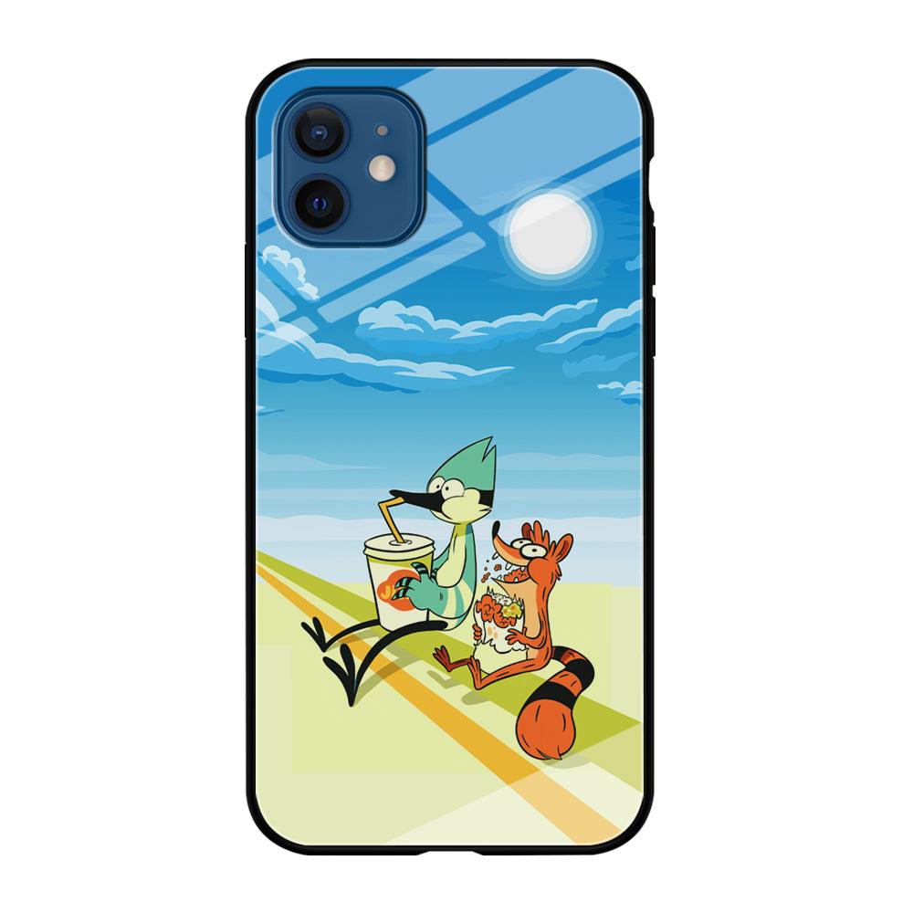 Regular Show Sunny Hot Day iPhone 12 Case-Oxvistore