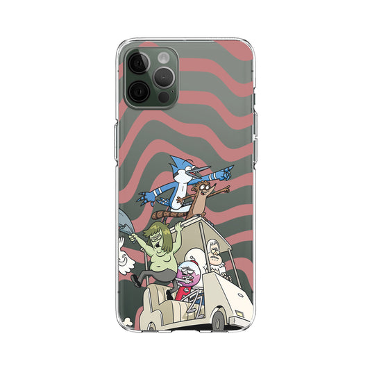 Regular Show Traveling Clear Soft Case